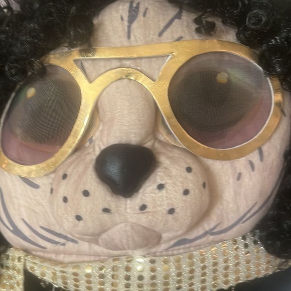 Spirit Black and Gold Cat Face Mask - Picture 3 of 8